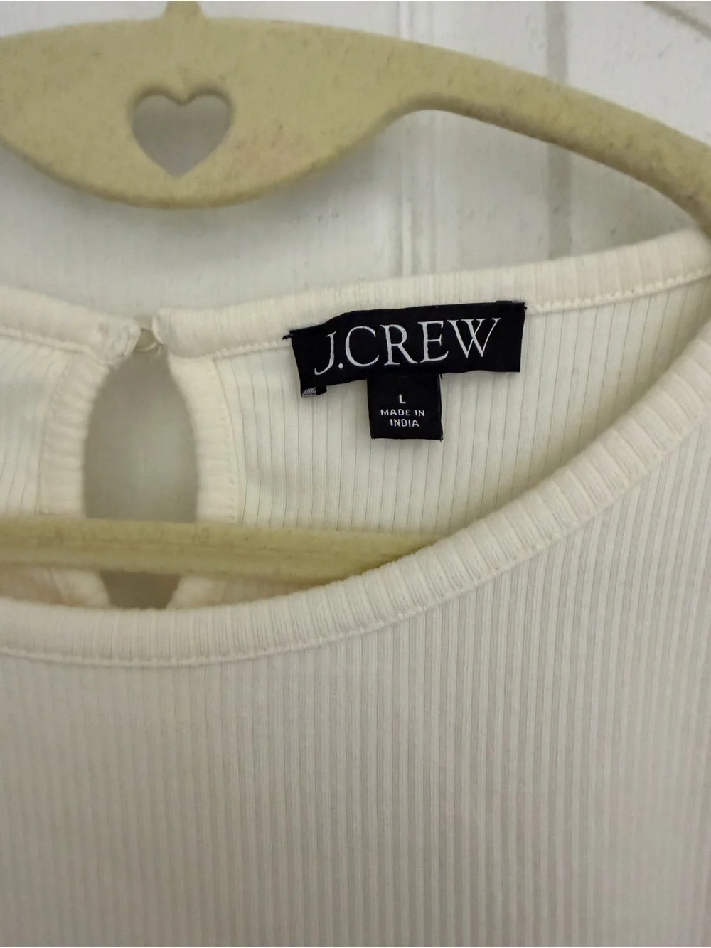 J. Crew Women's White Eyelet Puff Sleeve Top